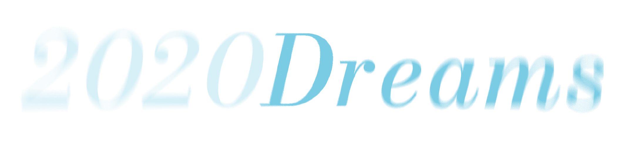 2020 Dreams logo for animation sequence